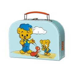 BAMSE BARNVÄSKA PAPPVÄSKA TURKOS 25 CM