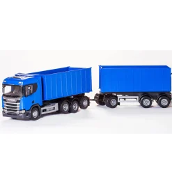 EMEK LEKSAKSBIL LASTBIL M. KROK-LYFT SCANIA BLÅ 1:25