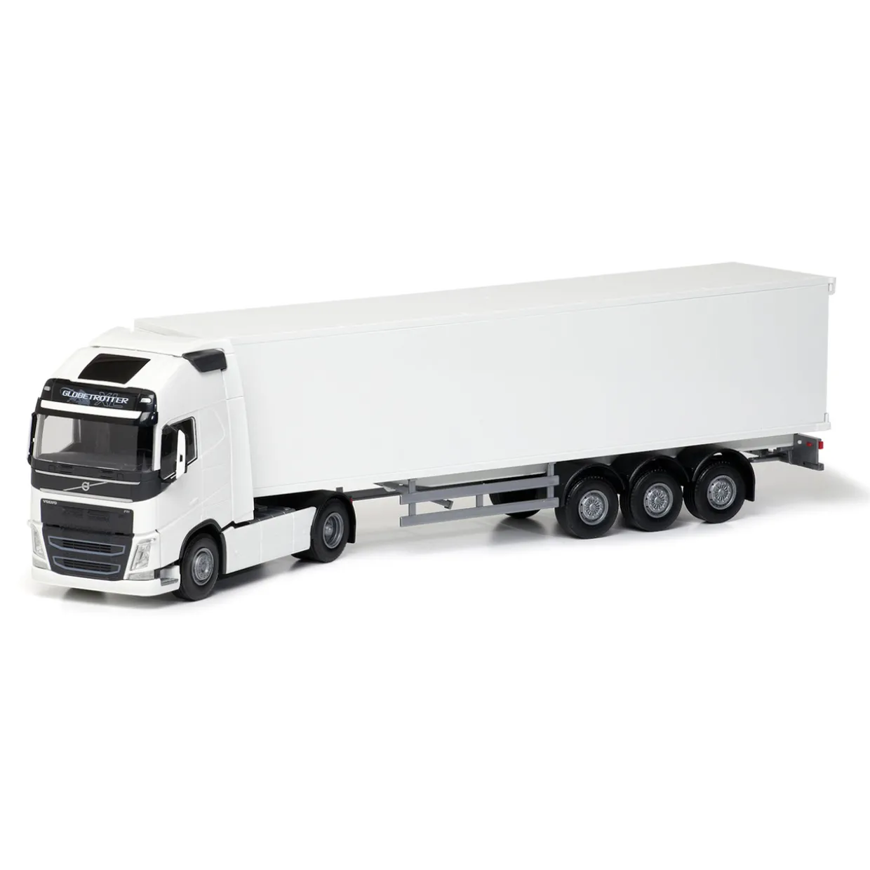 EMEK LEKSAKSBIL TRANSPORTBIL VOLVO FH VIT 1:25