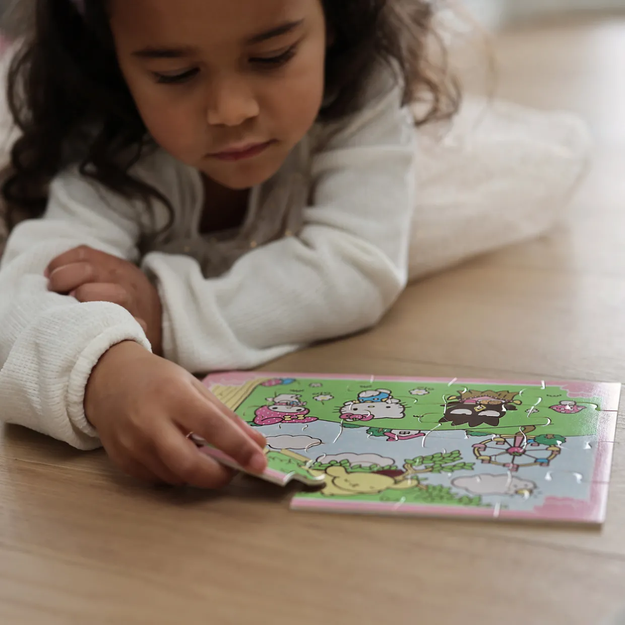 HELLO KITTY PUSSEL TRÄPUSSEL 20 BITAR