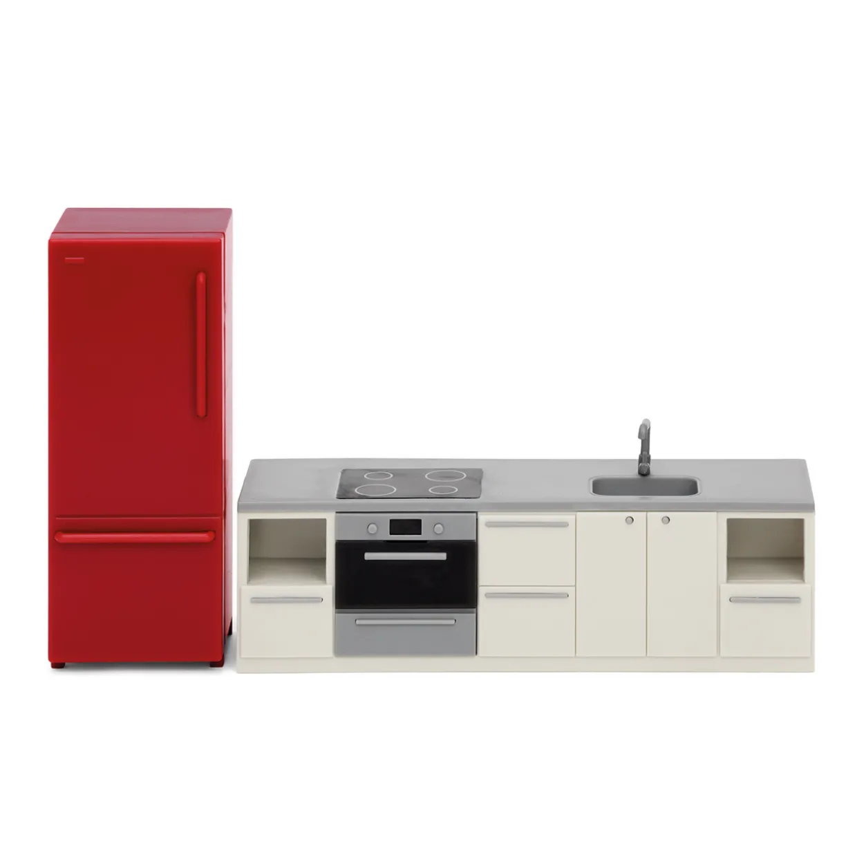 LUNDBY DOCKHUSMÖBLER KÖK KYLSKÅP, SPIS & DISKHO BASIC