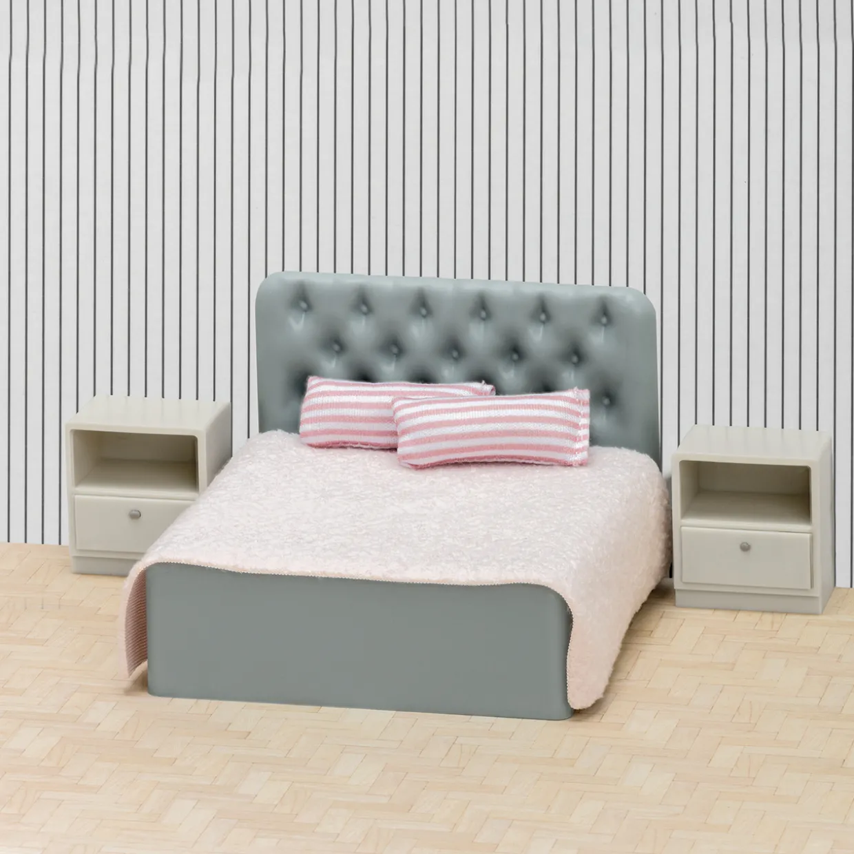 LUNDBY DOCKHUSMÖBLER SOVRUMSSET BASIC
