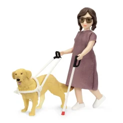 LUNDBYDOCKHUSDOCKAMED BLINDKÄPP & LEDARHUND