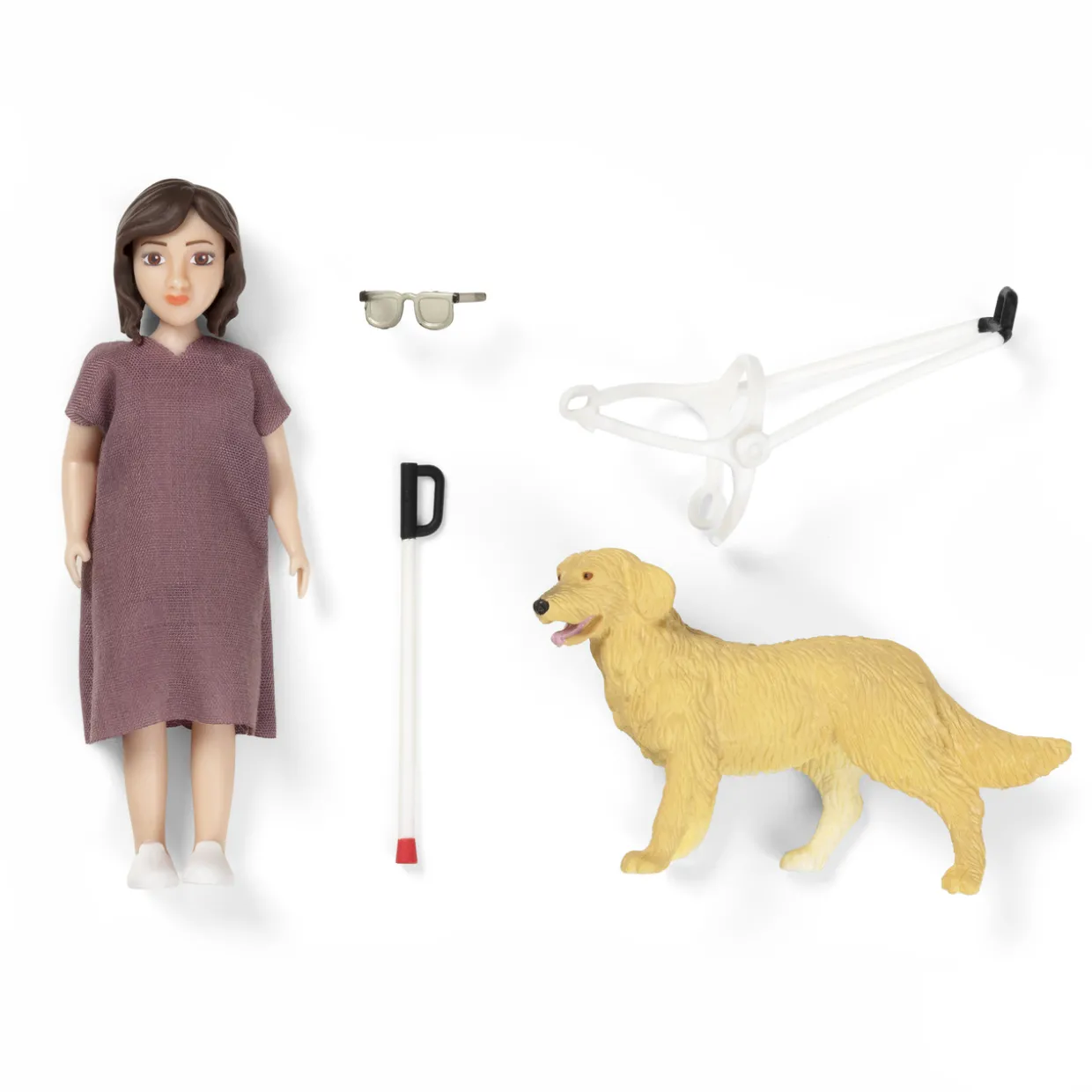 LUNDBYDOCKHUSDOCKAMED BLINDKÄPP & LEDARHUND