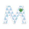 MICKI M - BOKSTAV & STICKERS MED OLIKA MÖNSTER
