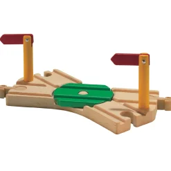 MICKI TÅGSET TÅGRÄLS RÖRLIG VÄXEL TRÄ