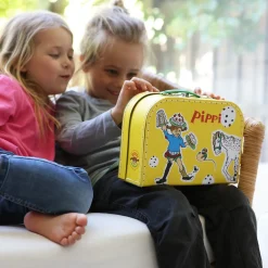 PIPPI BARNVÄSKA PAPPVÄSKA GUL 25 CM