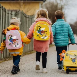 PIPPI BARNVÄSKA RYGGSÄCK GUL