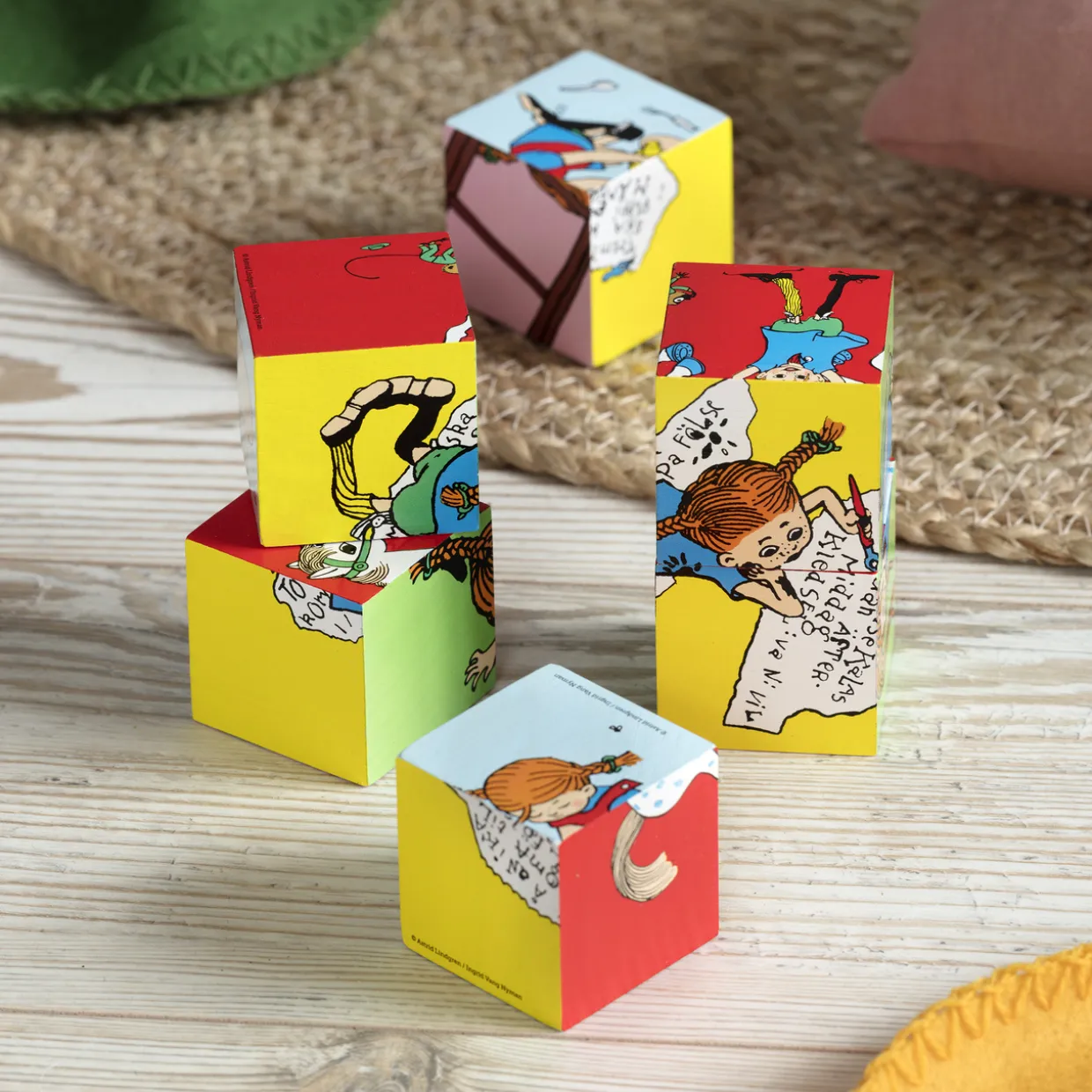 PIPPI PUSSEL PUSSELKLOSSAR 6 BITAR