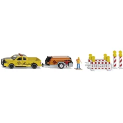 SIKU BIL RAM MED KOMPRESSORVAGN 1:50