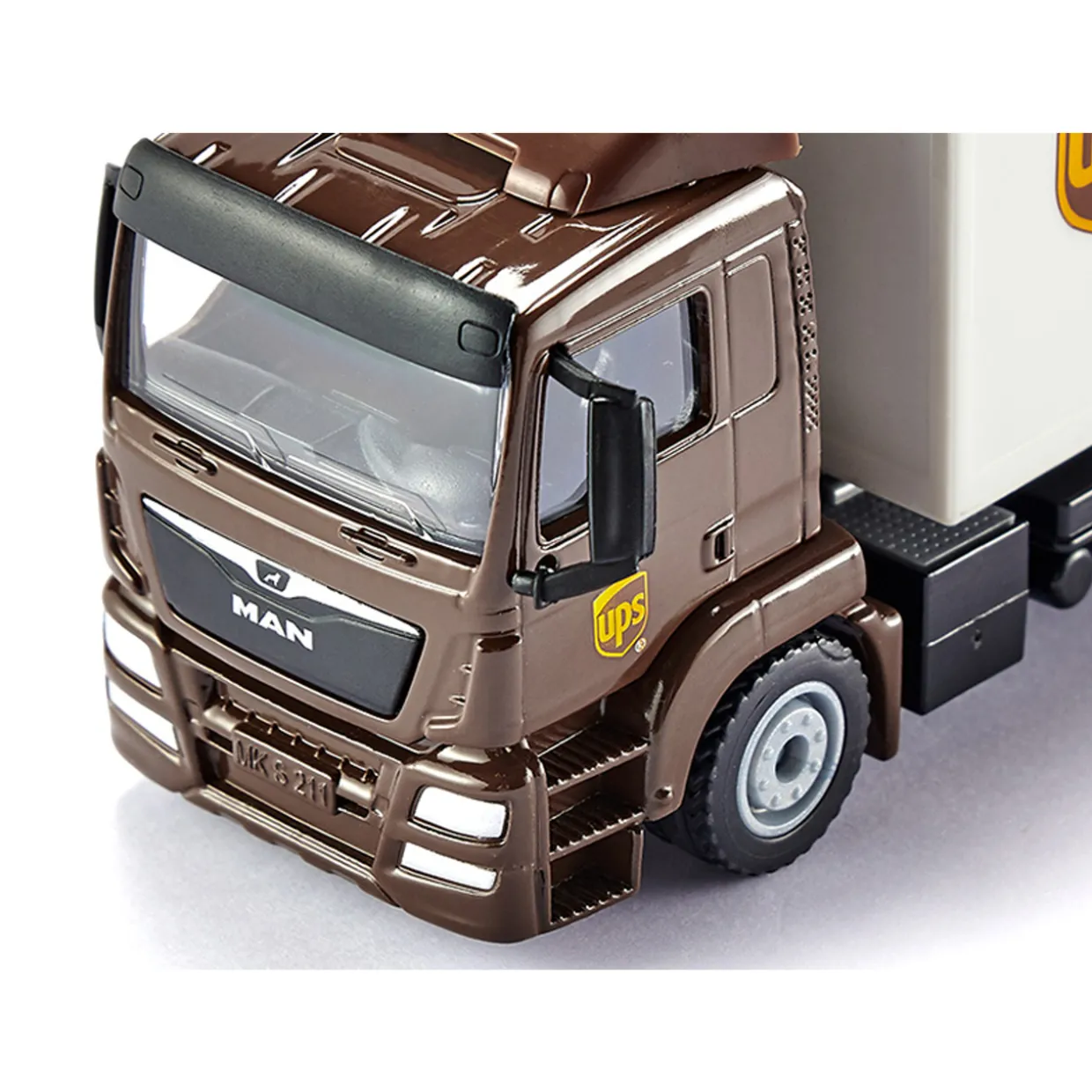 SIKU LEKSAKSBIL LASTBIL MAN LION SIXT M. BAKLIFT 1:50