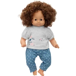 SKRÅLLAN DOCKKLÄDER JEANS & T-SHIRT 36-40 CM