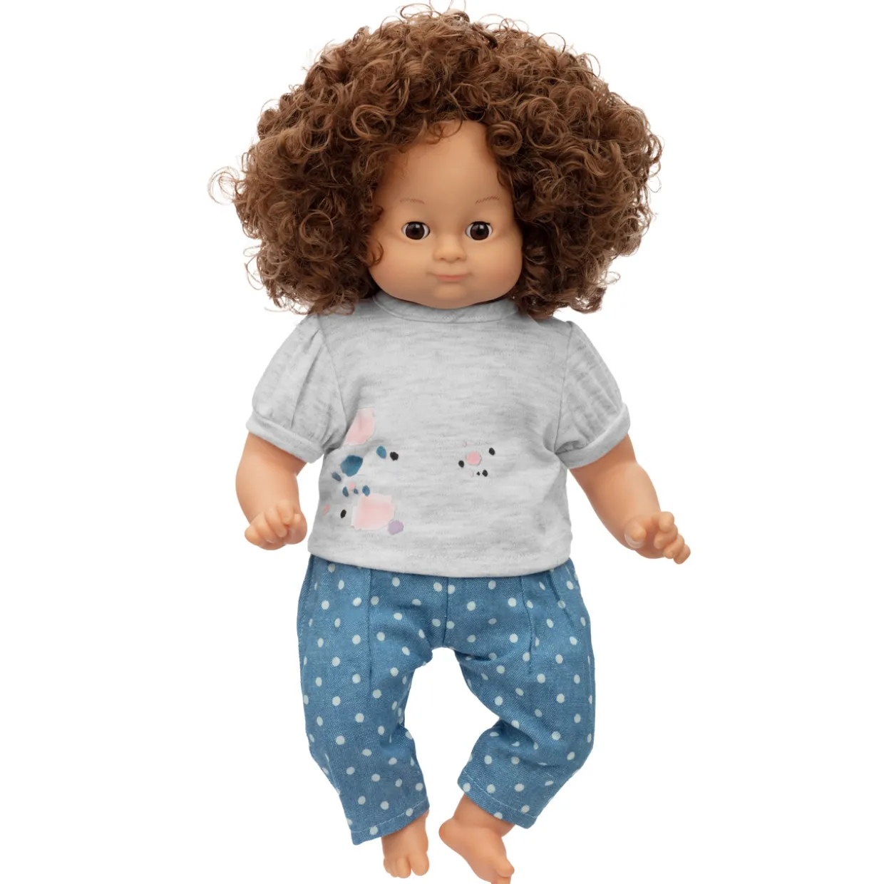 SKRÅLLAN DOCKKLÄDER JEANS & T-SHIRT 36-40 CM