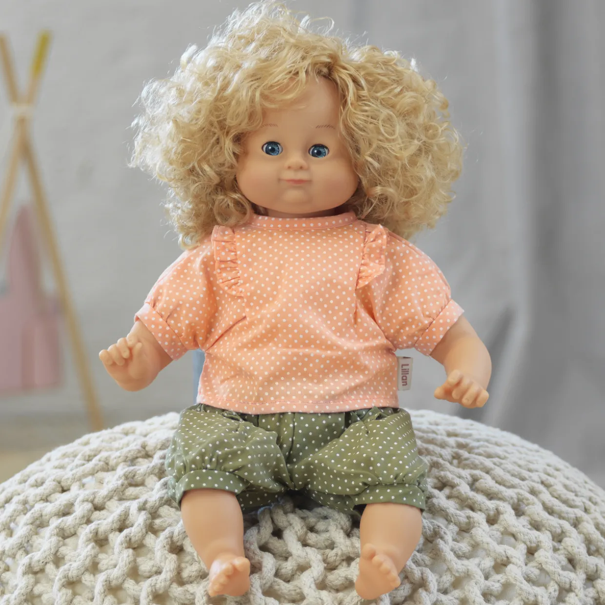SKRÅLLAN DOCKKLÄDER PYJAMAS 36-40 CM